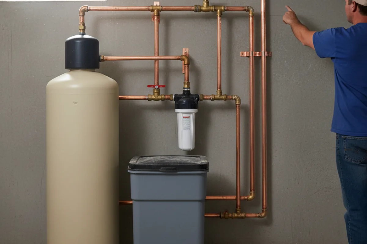 Whole-house water treatment system installed in Goodfellow AFB